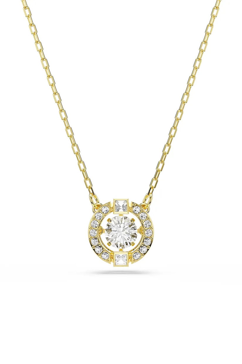 Swarovski lănțișor pentru femei placat cu aur zirconiu cubic UNA