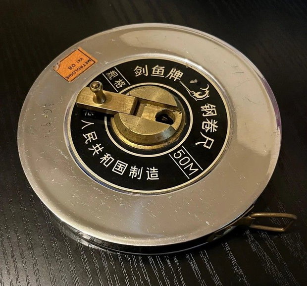 Bandă de oțel vintage de 50 de metri, fabricată în China