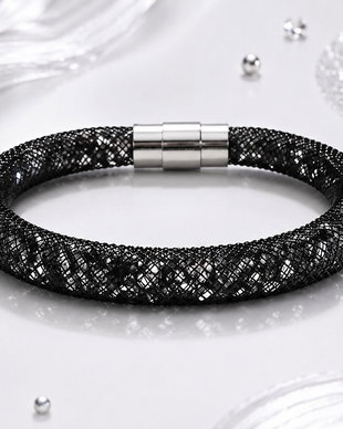 Bratara tip Stardust neagra