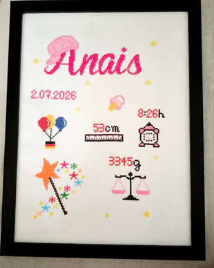 Tablou cu broderie personalizat