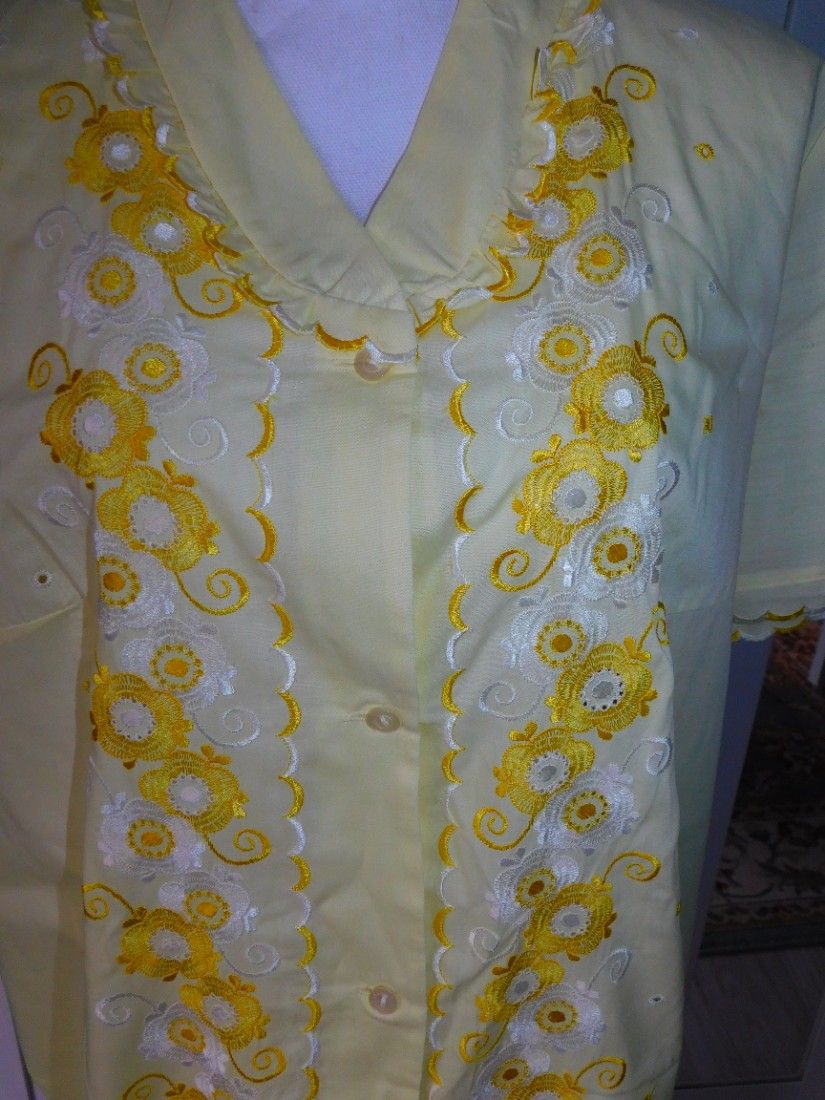 Halat nou, broderie mecanica pe fata masura 44 - 46,