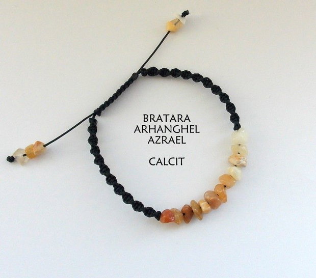 Bratara Arhanghel AZRAEL*Calcit