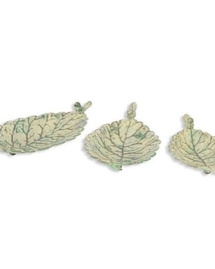 Set trei fantani pasarele din fier forjat antik green