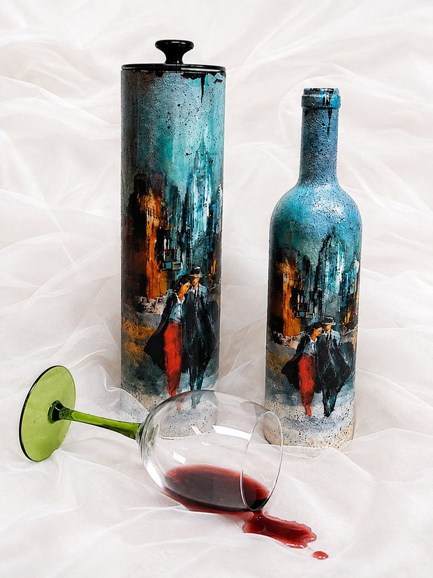Cutie+sticla de vin 02272