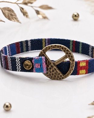 Bratara snur tribal for HIM bronz
