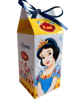 Cutii personalizate Albă ca Zăpada  aniversare fetițe