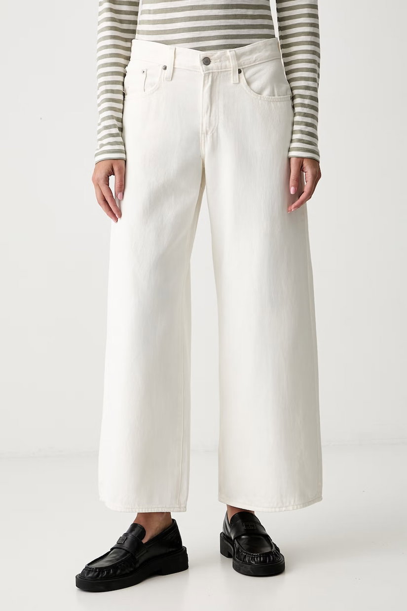Levi's blugi wide leg pentru femei MIDDY WIDE LEG
