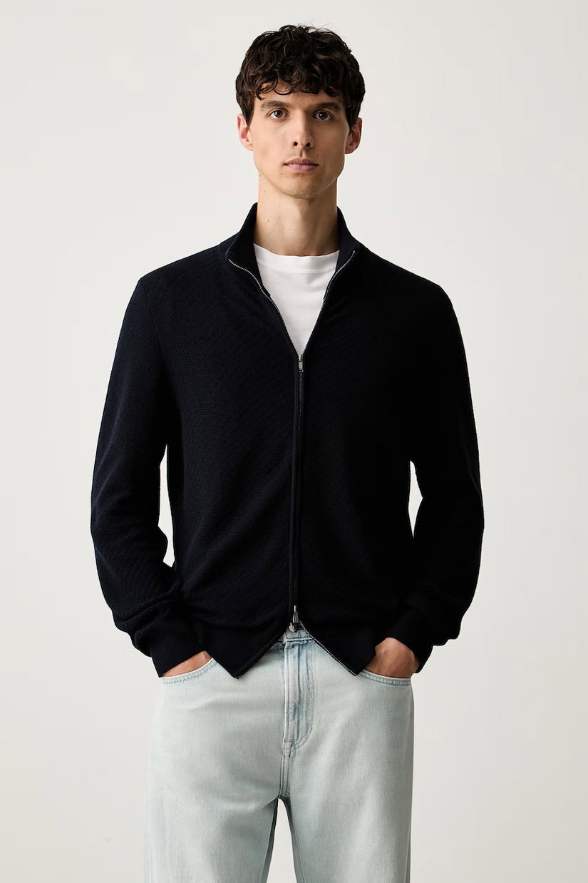 BOSS cardigan pentru bărbați din bumbac H-Loretti