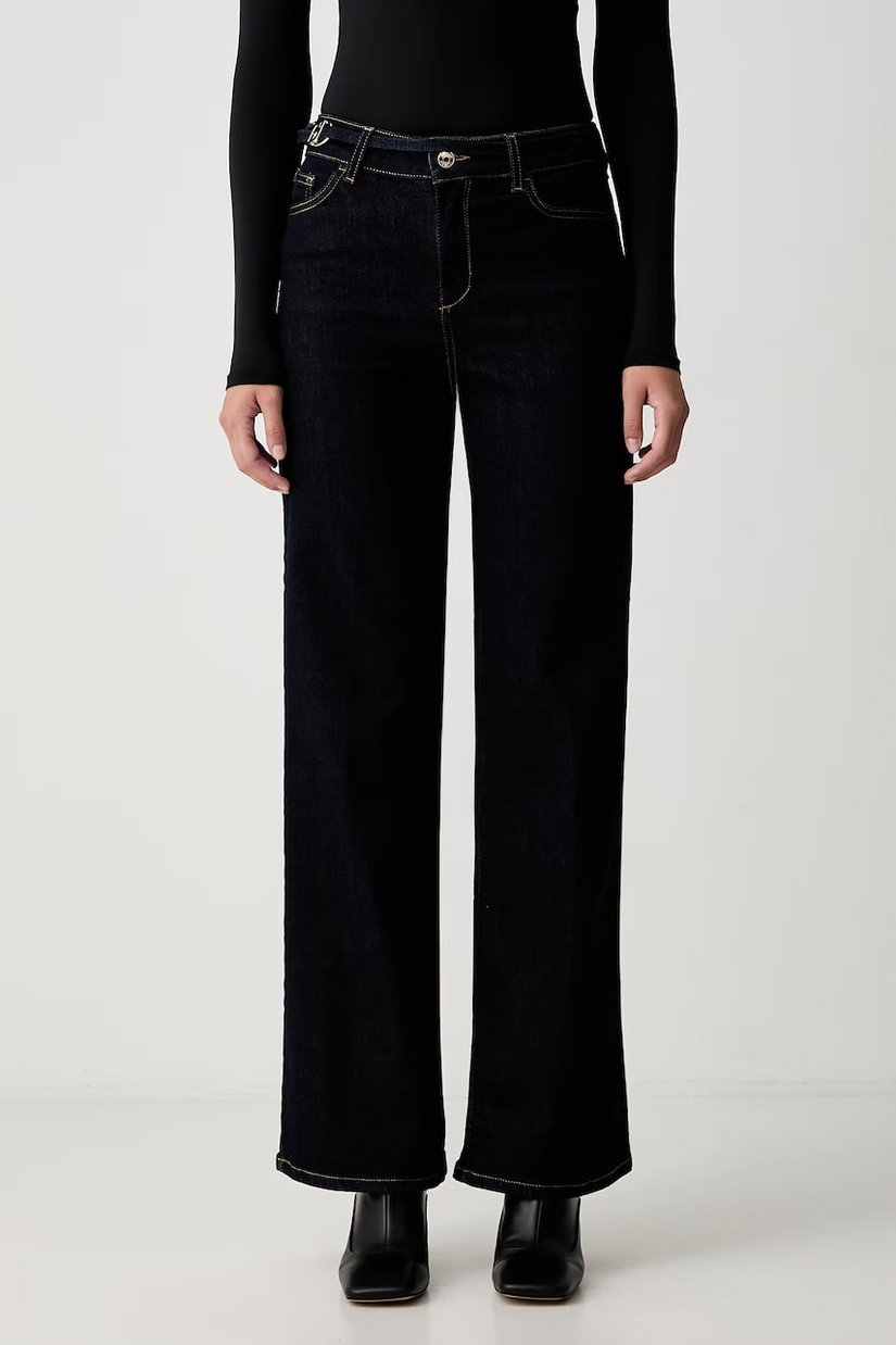 Liu Jo blugi wide leg pentru femei