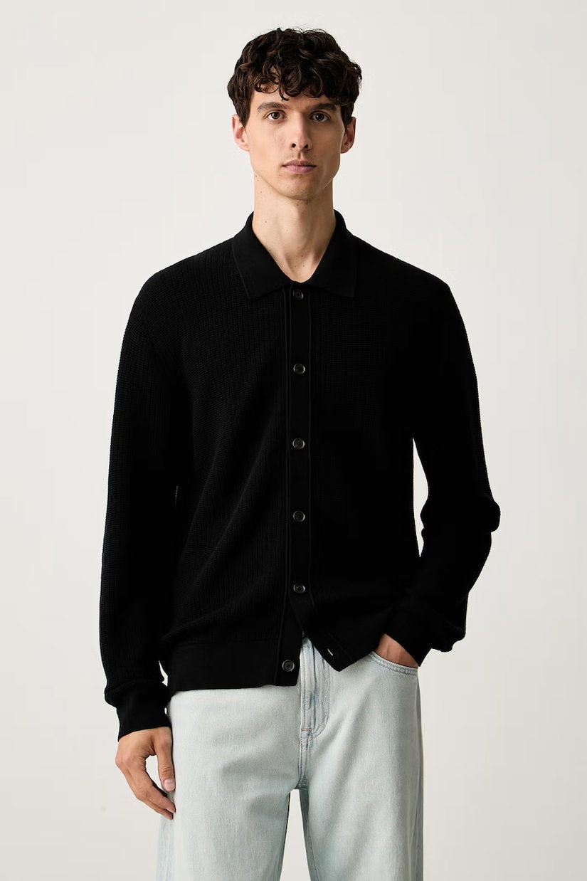 BOSS cardigan pentru bărbați cu lână C-Laconico
