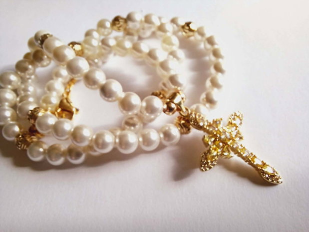 Perle naturale - Gold