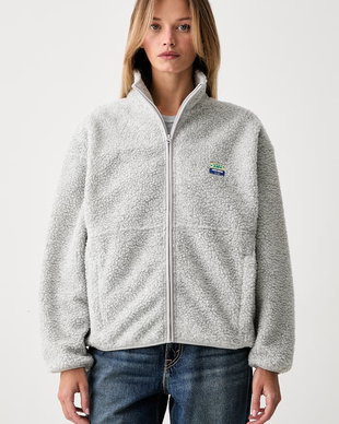 American Vintage hanorac din polar pentru femei