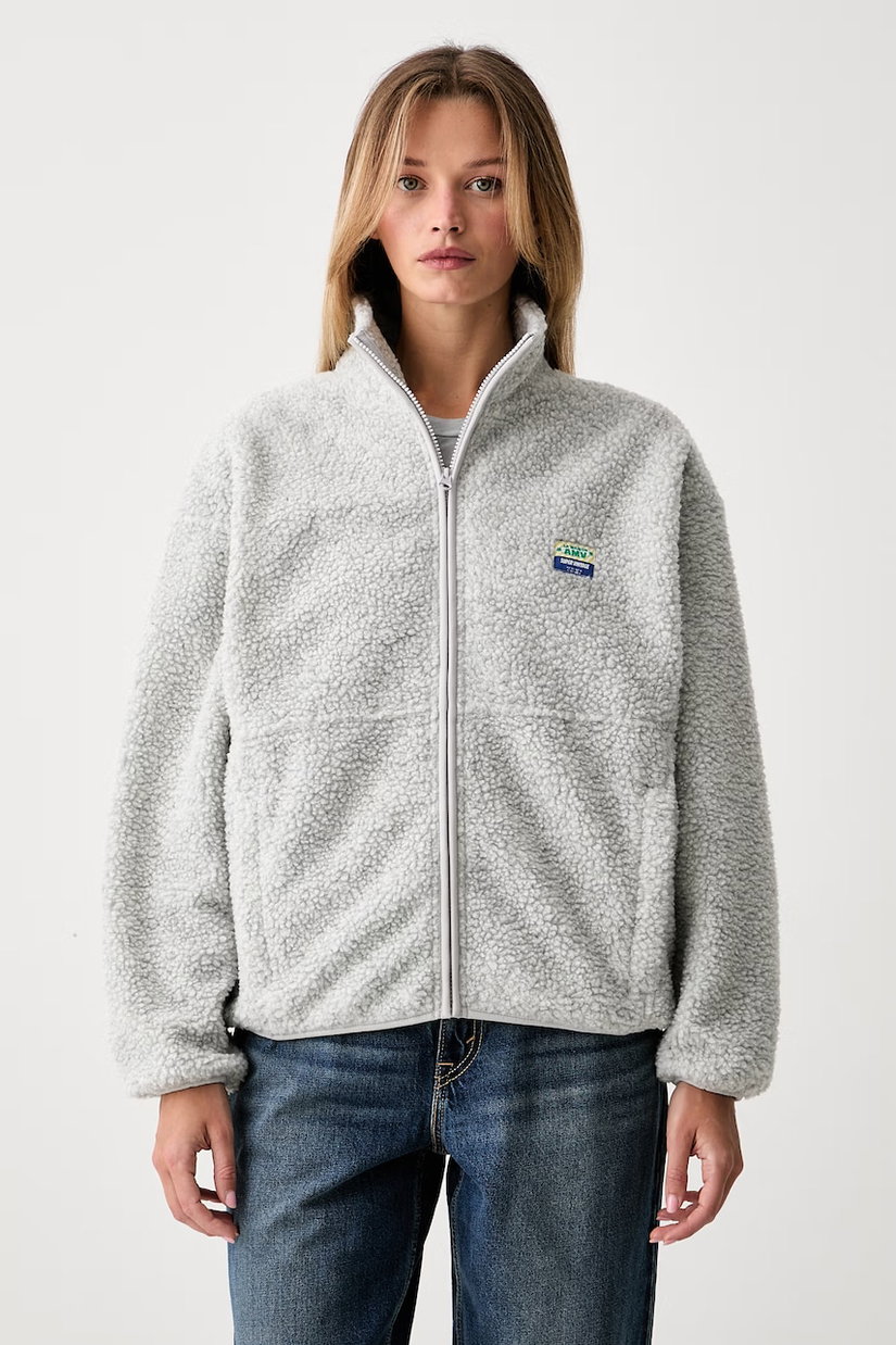American Vintage hanorac din polar pentru femei