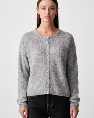 Mos Mosh cardigan pentru femei cu lână Almine