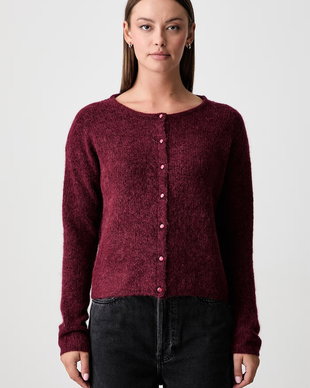Mos Mosh cardigan pentru femei cu lână Almine
