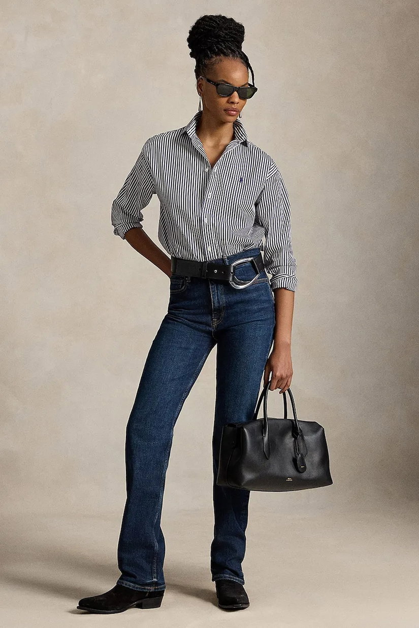 Polo Ralph Lauren cămașă pentru femei din bumbac