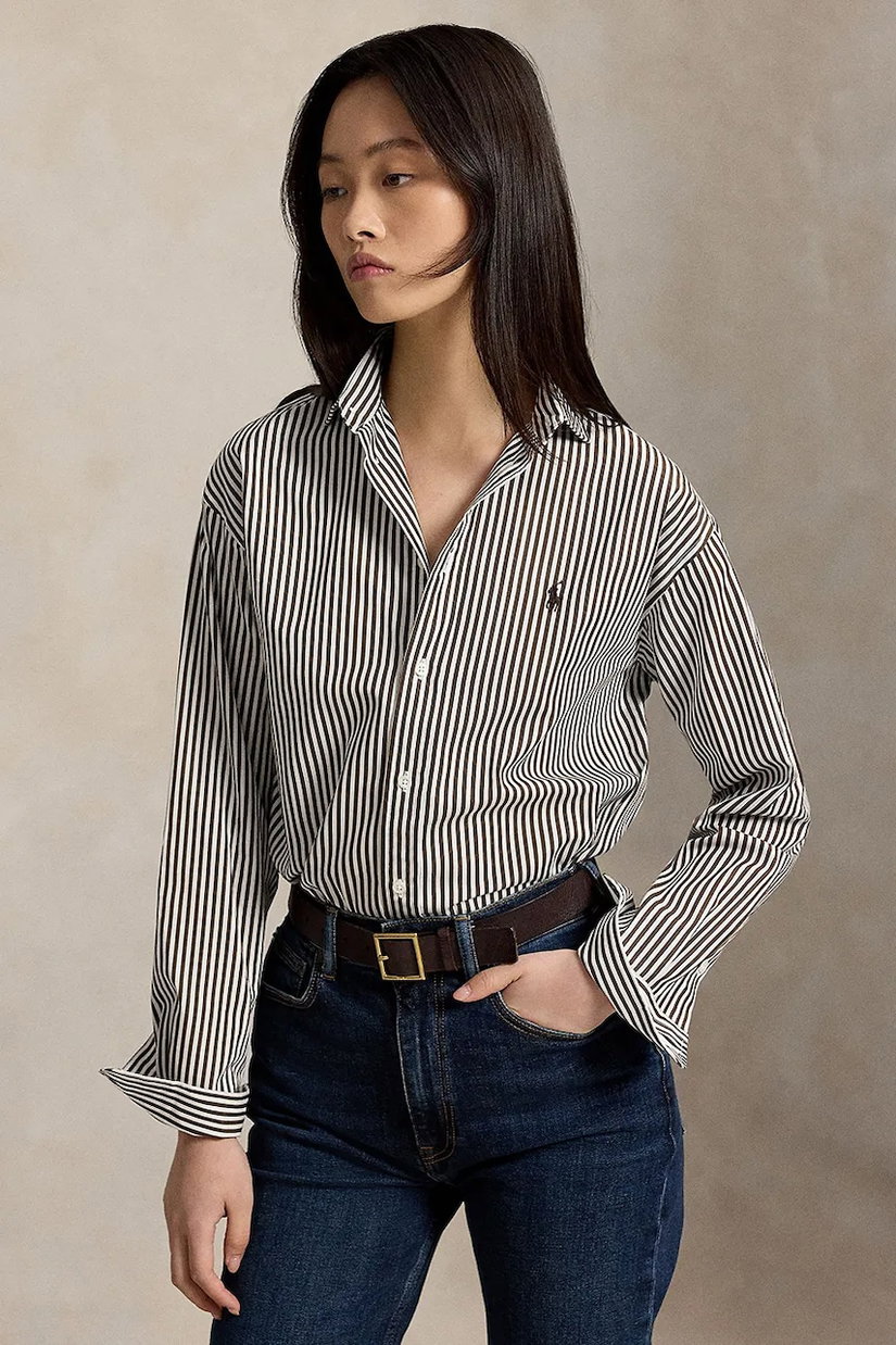Polo Ralph Lauren cămașă pentru femei din bumbac