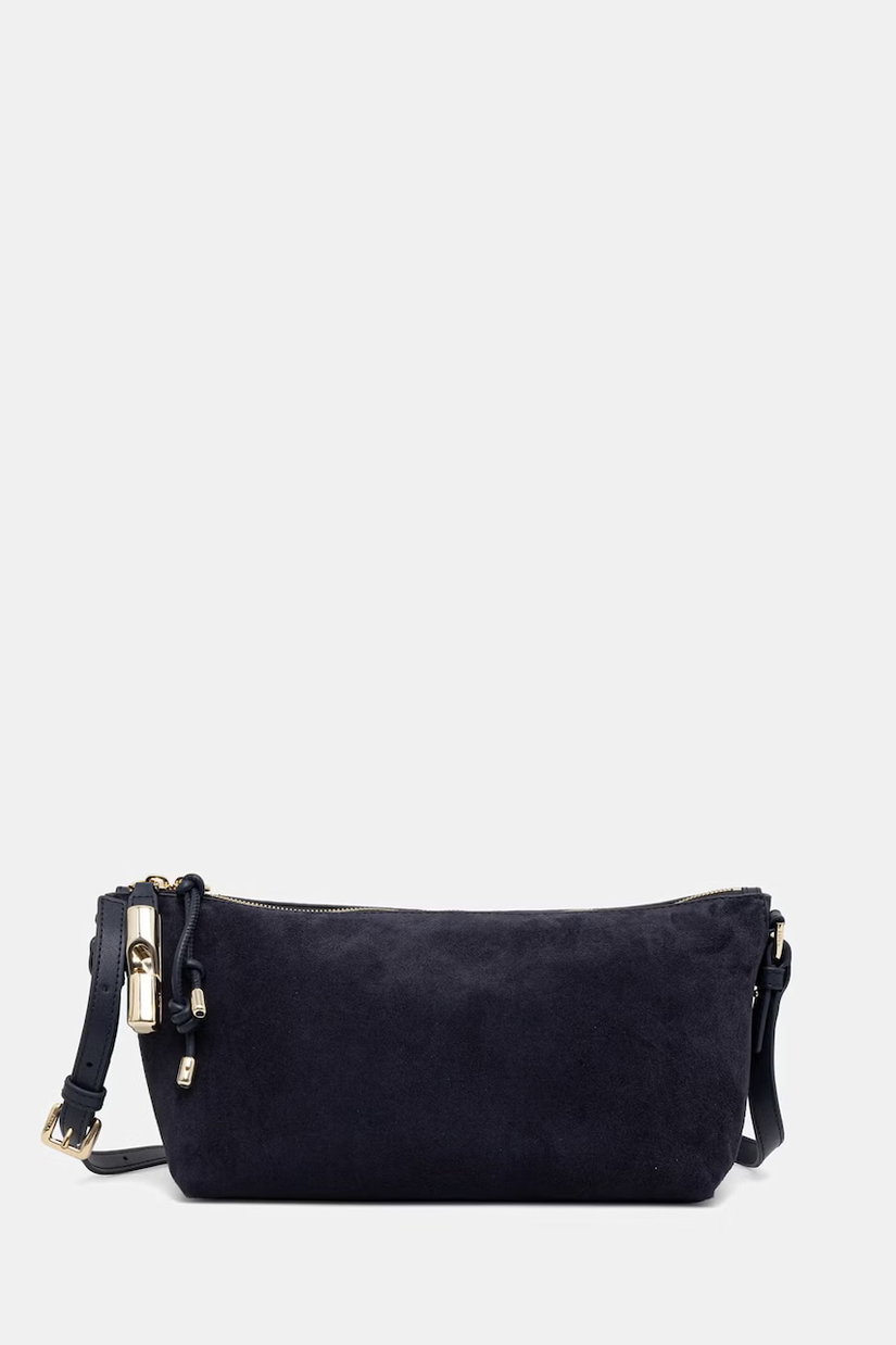 Furla geantă crossbody pentru femei din piele întoarsă