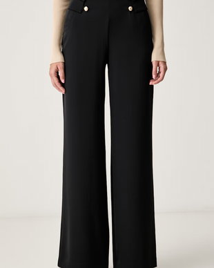 Marciano by Guess pantaloni straight pentru femei WHITNEY