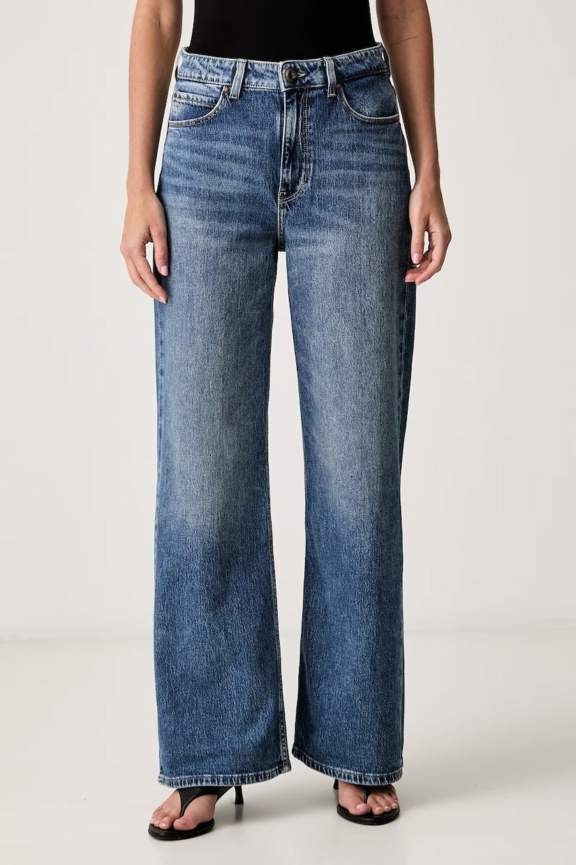 Guess blugi wide leg pentru femei SEXY FLARE