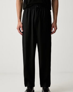Kenzo pantaloni regular pentru bărbați din lână