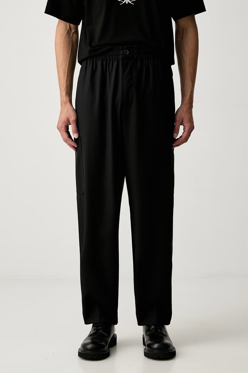 Kenzo pantaloni regular pentru bărbați din lână