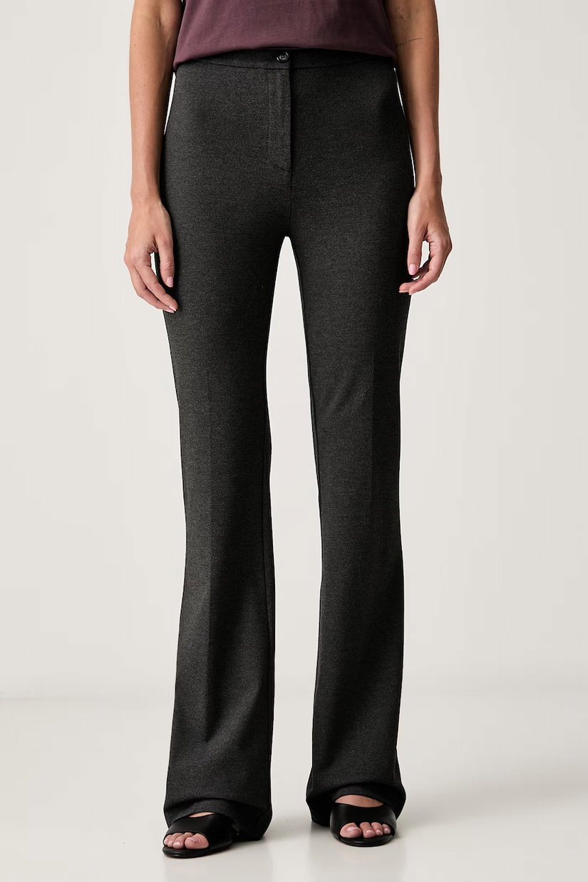 Pinko pantaloni evazați flare pentru femei cu vâscoză
