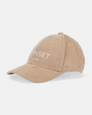 Twinset șapcă pentru femei catifea reiată