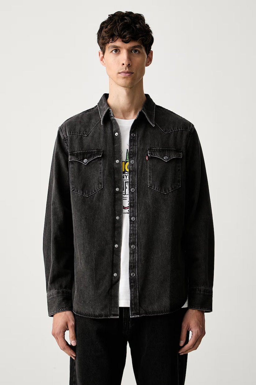 Levi's cămașă pentru bărbați din bumbac BARSTOW WESTERN STANDARD