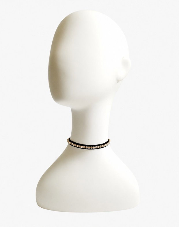 Cokier choker cu cristale
