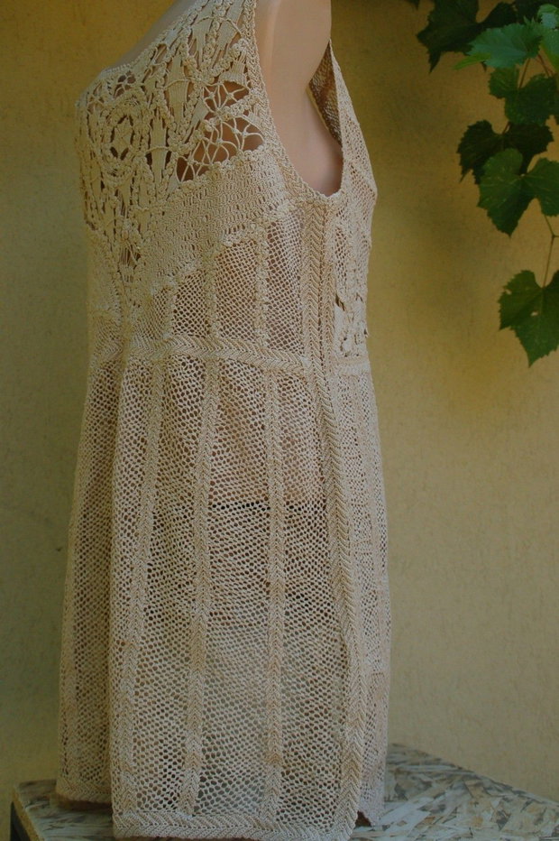 ~bluză.damă.nude~handmade~unicat~