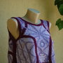 ~bluză.damă.mov~hand.made~unicat~