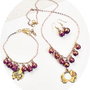 set oriental cu jad violet