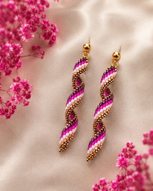 Cercei ,,Rapsodie Fuchsia,,