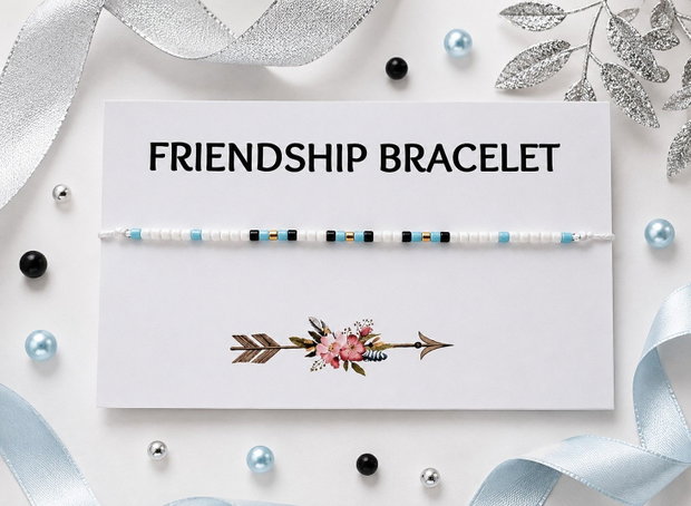 Friendship Bracelet white