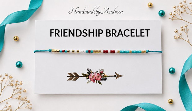 Friendship Bracelet turcoaz