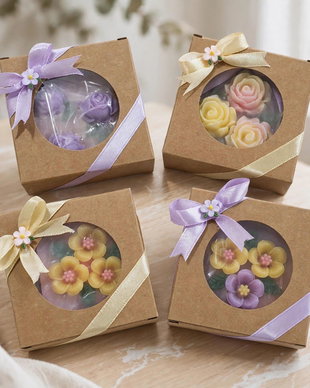 Mărturie pentru botez, nuntă sau cadou special/Cutie cadou cu săpun handmade