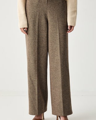 Marc O'Polo pantaloni straight pentru femei cu bumbac
