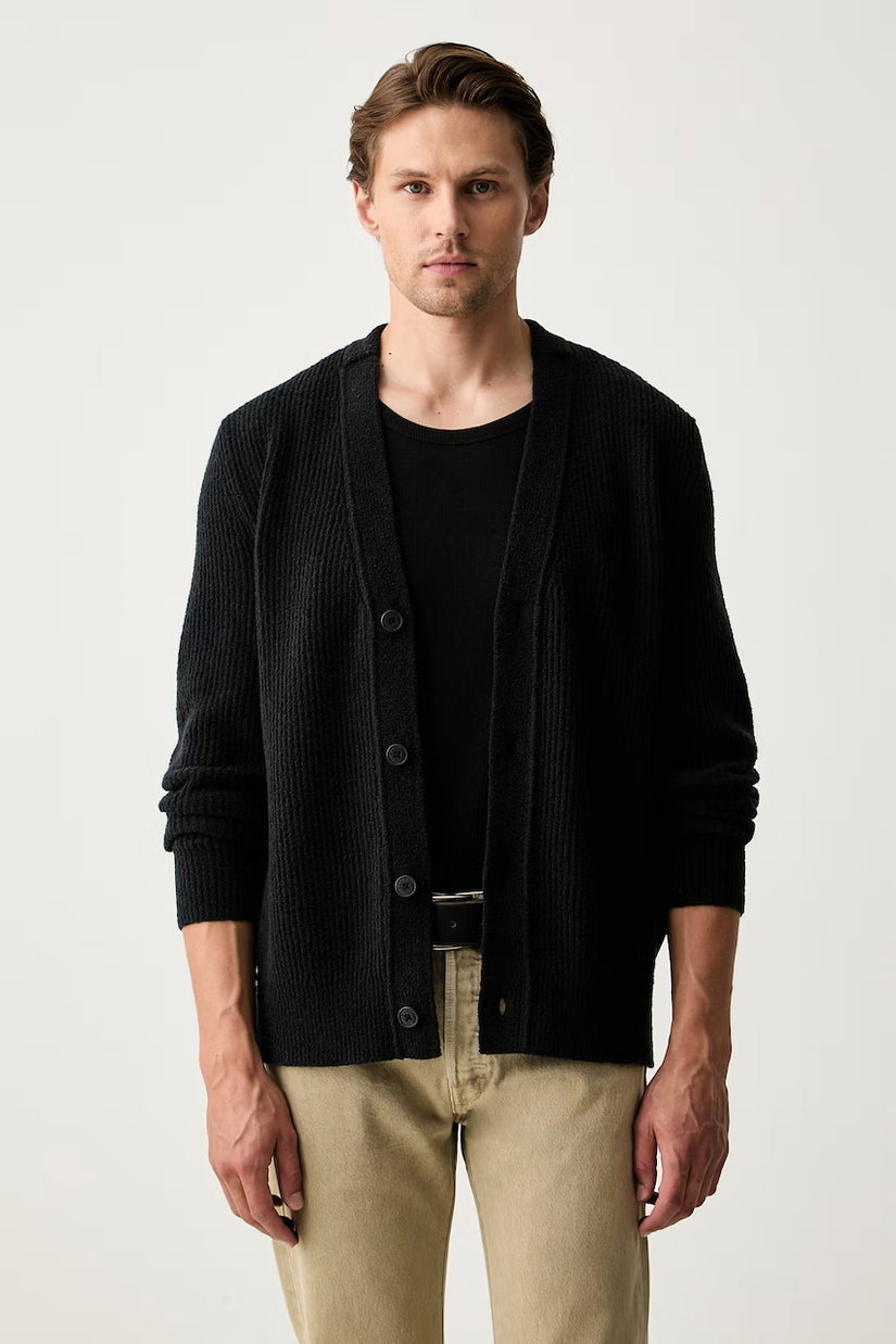 Marc O'Polo cardigan pentru bărbați cu lână