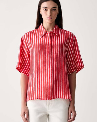 Marimekko cămașă pentru femei din in
