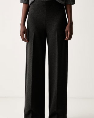 Marc O'Polo pantaloni wide leg pentru femei cu vâscoză