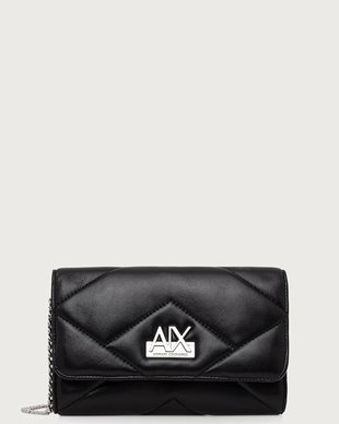 Armani Exchange geantă crossbody pentru femei cu imitație de piele
