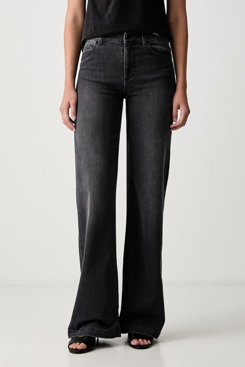 Liu Jo blugi wide leg pentru femei
