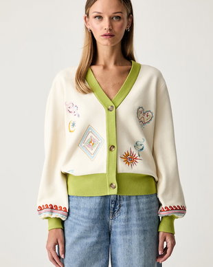 Never Fully Dressed cardigan pentru femei cu vâscoză