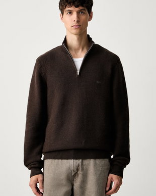 Levi's pulover pentru bărbați cu amestec de lână LIGHTWEIGHT HM QUARTER ZIP