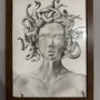 Meduza-Tablou realizat manual