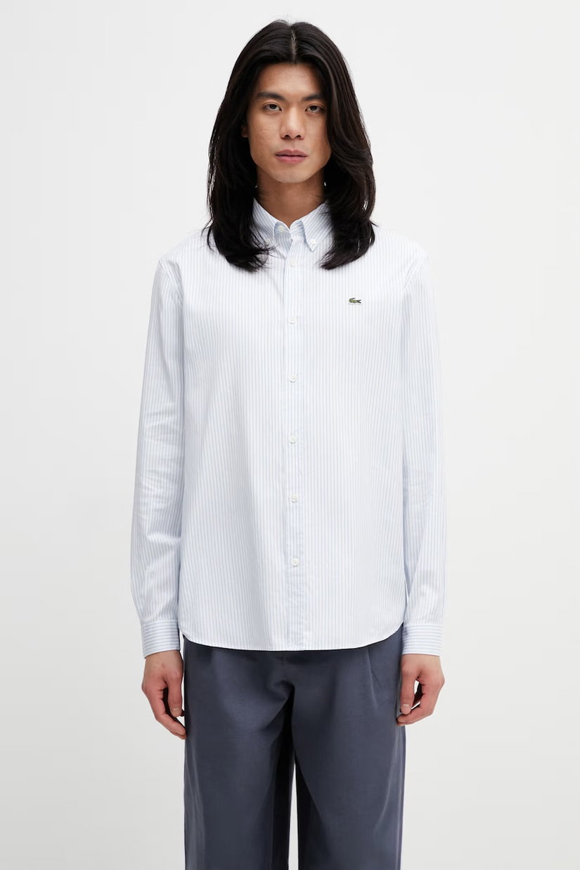 Lacoste cămașă pentru bărbați, din bumbac