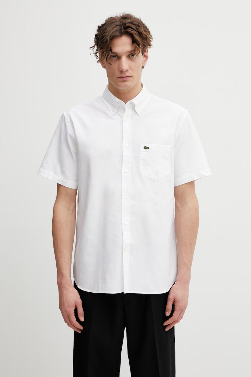 Lacoste cămașă din bumbac