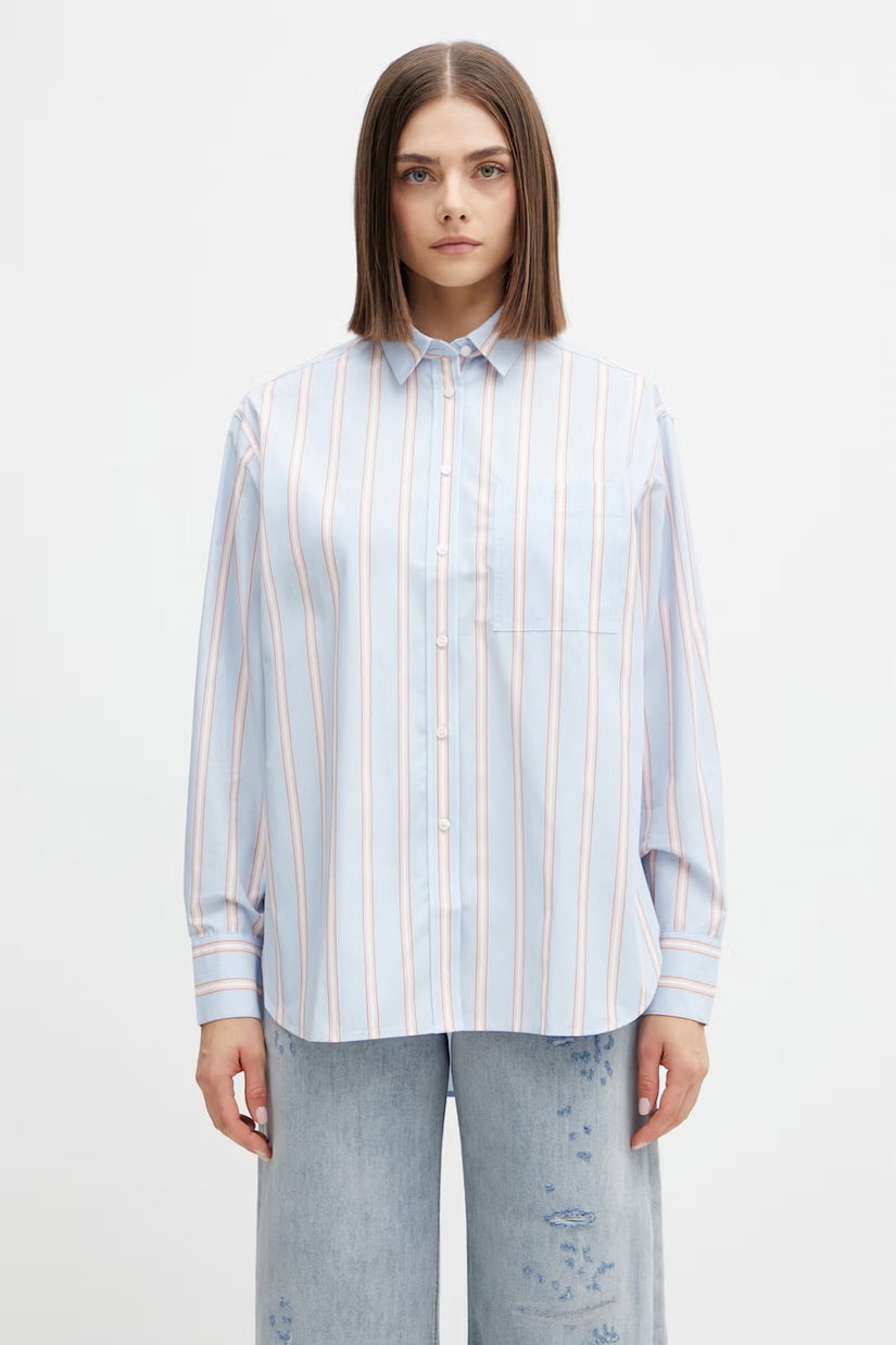 Lacoste cămașă pentru femei, din bumbac