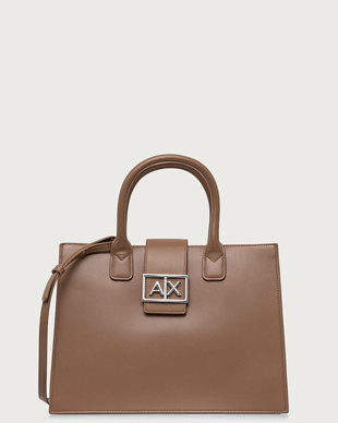 Armani Exchange geantă shopper pentru femei cu imitație de piele
